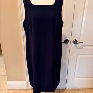 Laura Scott Navy Midi Dress